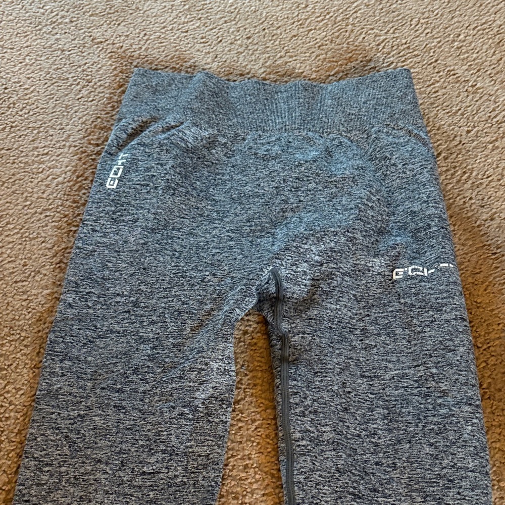ECHT Heather Gray Kids Leggings